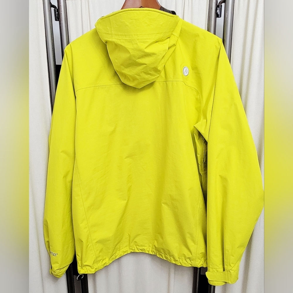 Marmot Men's Black and Yellow GORE-TEX Jacket w/Side Vents | Size Large - Picture 3 of 9